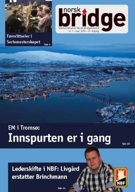 Nytt nummer av Norsk Bridge er nå publisert