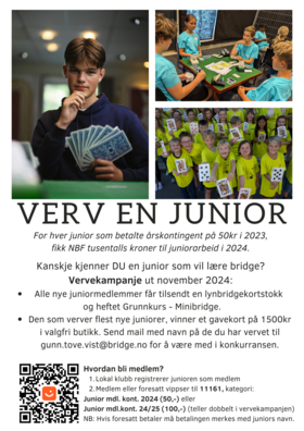 Vervekampanje - verv en junior