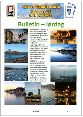 Bulletin - LØRDAG